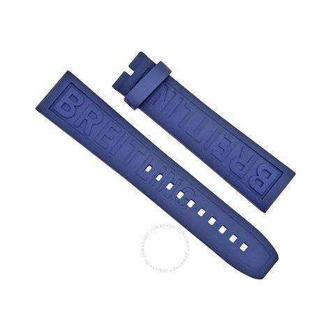 breitling yacht rubber band|breitling 20mm rubber strap blue.